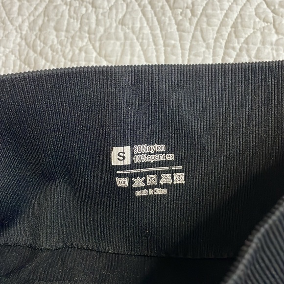 Black Workout Shorts - Picture 2 of 3